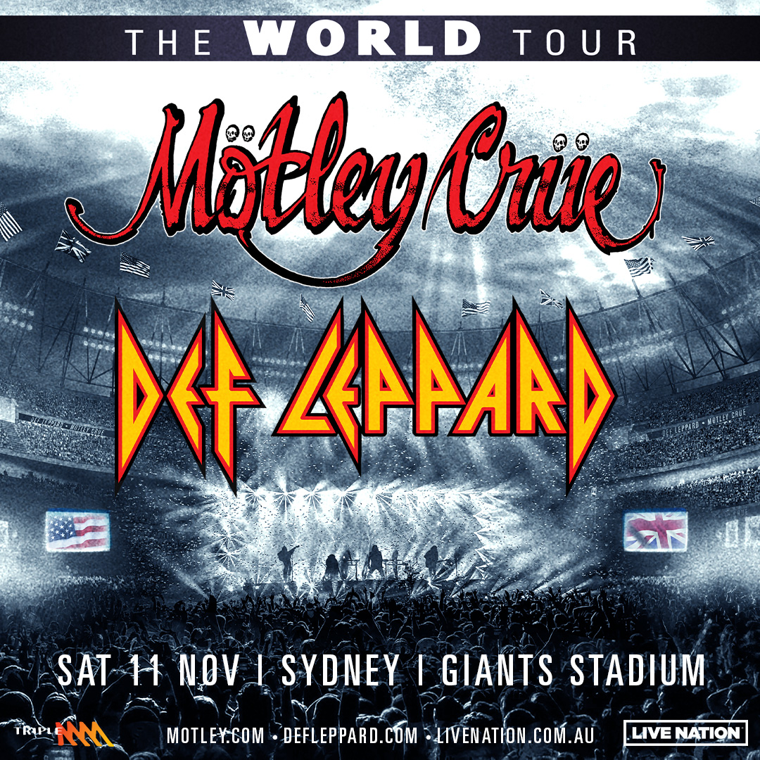 Def Leppard and Mötley Crüe set to take over GIANTS Stadium this November.