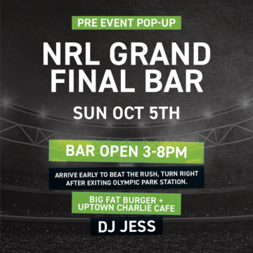 NRL Grand Final Pre-Game Bar