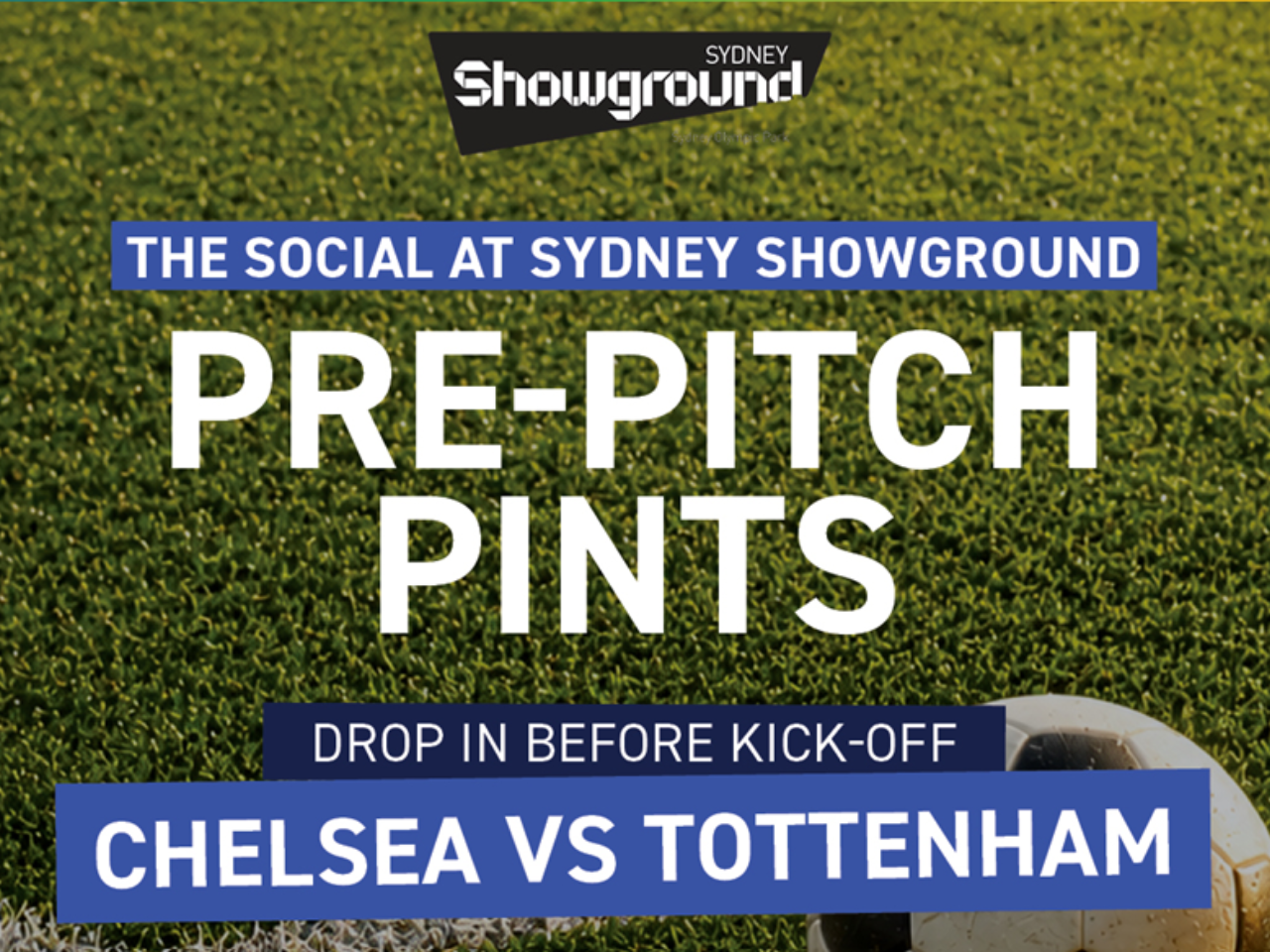 Sydney Super Cup pre-game bar