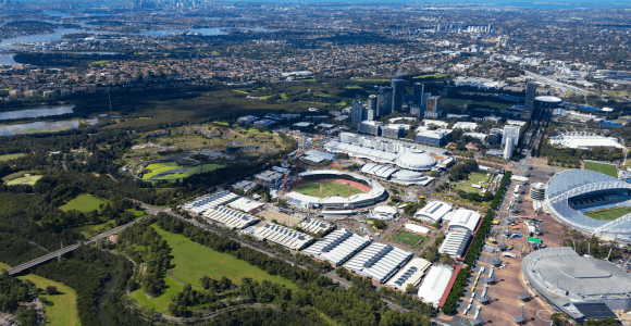 sydney showground area