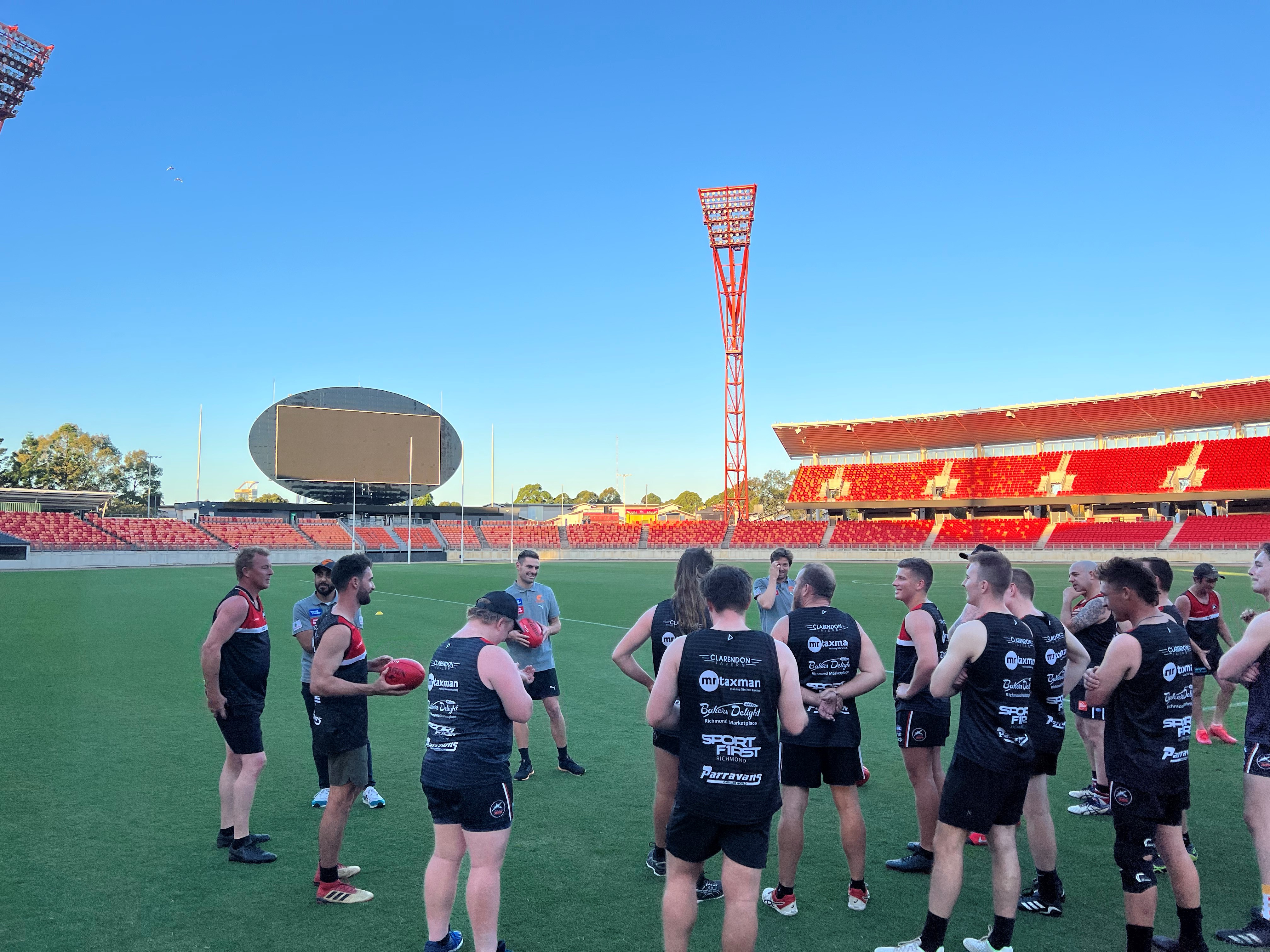Hawkesbury Football Club takes over GIANTS Stadium after club flooding