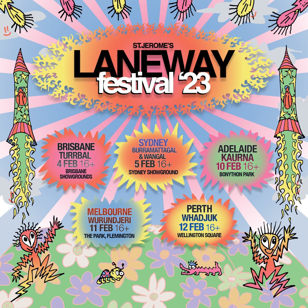 Laneway Festival 2023 heads to Sydney Showground
